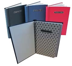 ADDRESS/TELEPHONE BOOK A5 A-Z Tabs, Twin Wire + Bound. [Splittable]