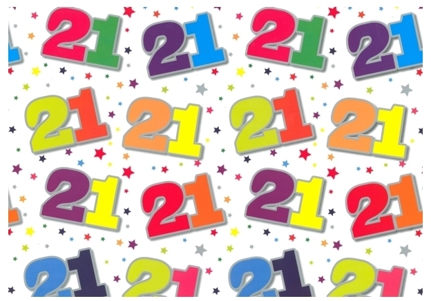 GIFT WRAP,Age 21 Unisex [Packs Only]