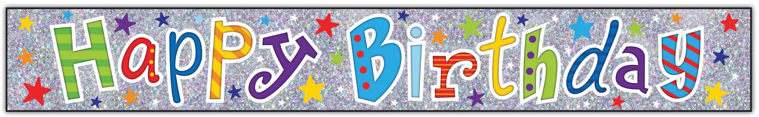 BANNER,Happy Birthday Unisex [Packs Only]