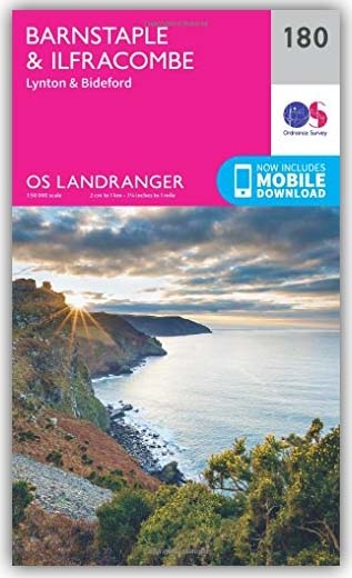 MAP,O/S Barnstaple & Ilfracombe (with Download) [Splittable]