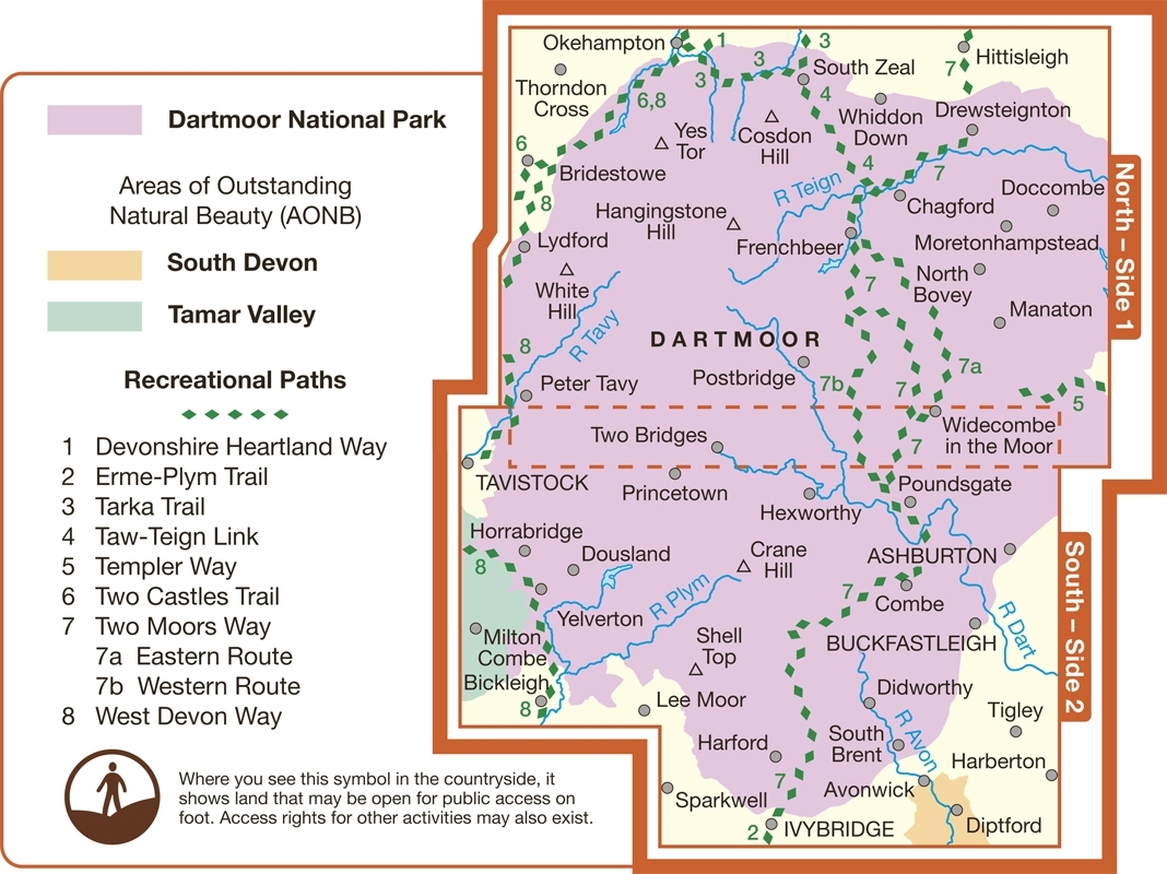 MAP,O/S Dartmoor Explorer 2.5in (with Download) [Splittable]