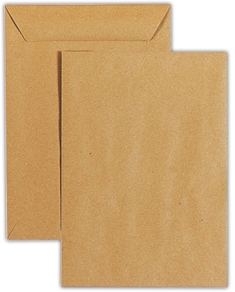 MANILLA ENVELOPES,Gummed C5 500`s