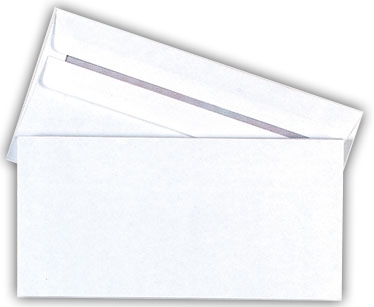 WHITE ENVELOPES,Self Seal DL 1000`s