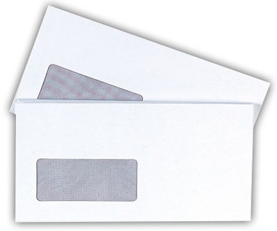 WHITE ENVELOPES,Window Self Seal DL 1000`s 1M03