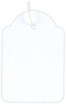 LABEL,Tie-On 25x39mm 100`s H/pk [Splittable]
