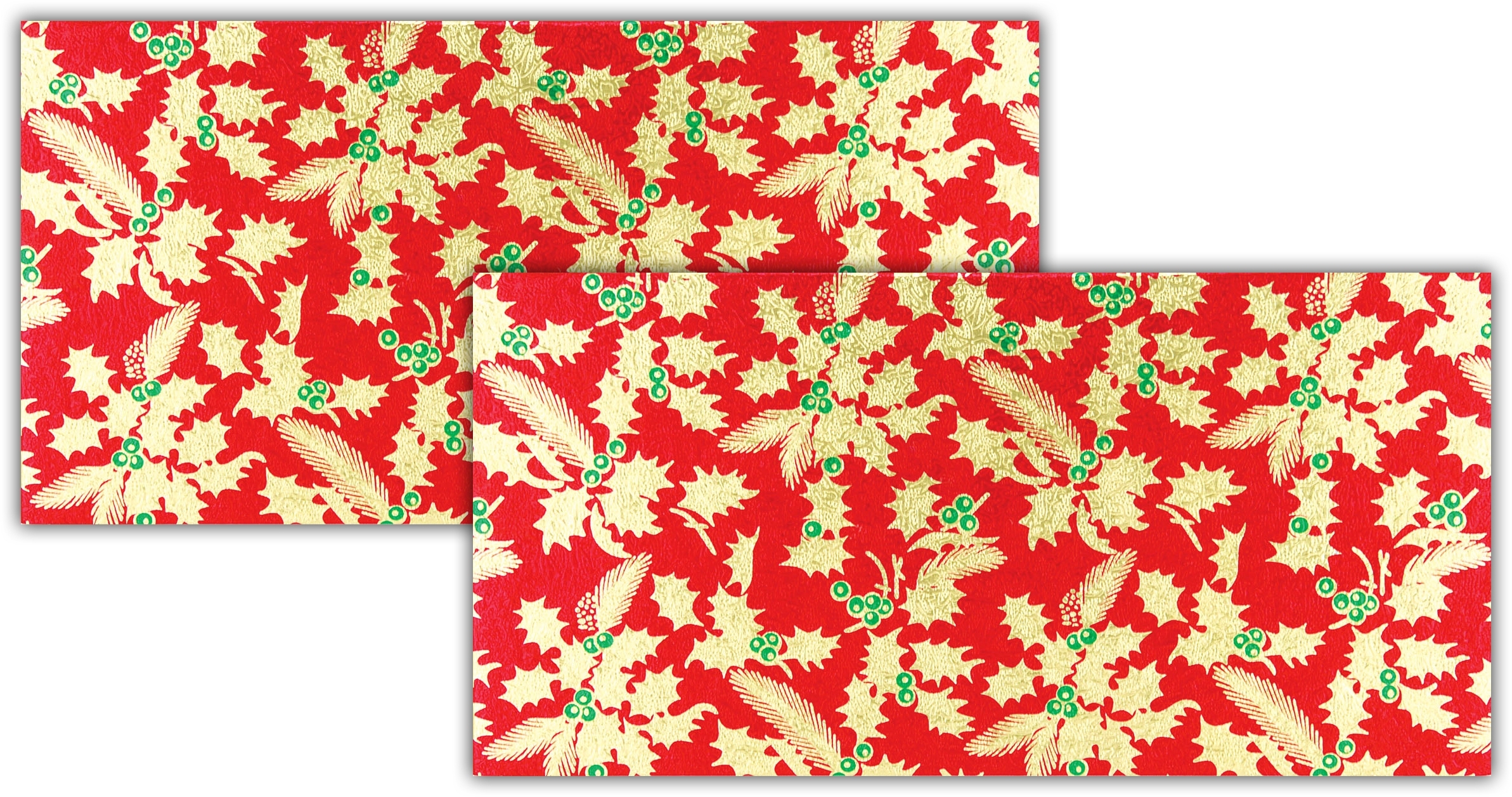 LOGCARD,8x4in/20.5x10cm Xmas Designs [Packs Only]