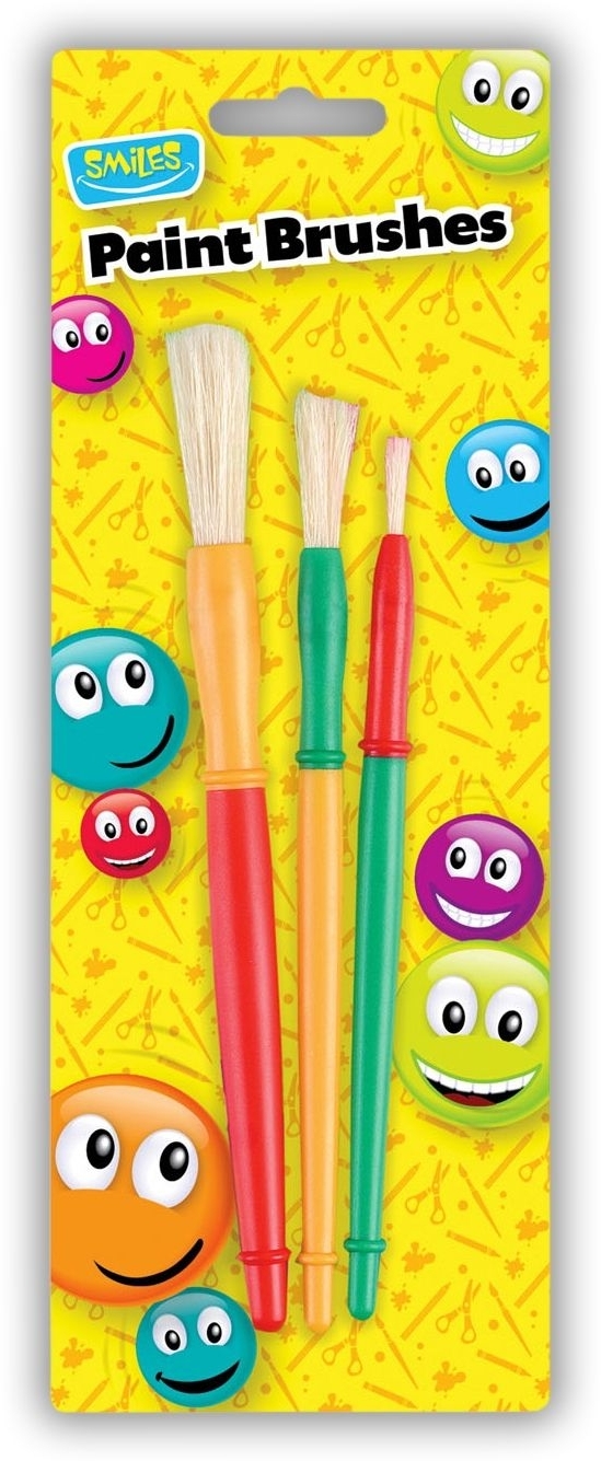 SMILES,Paint Brush 3 Asst.I/cd [Splittable]