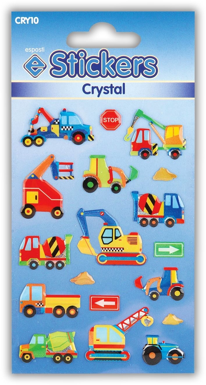 STICKERS,Crystal Construction [Packs Only]