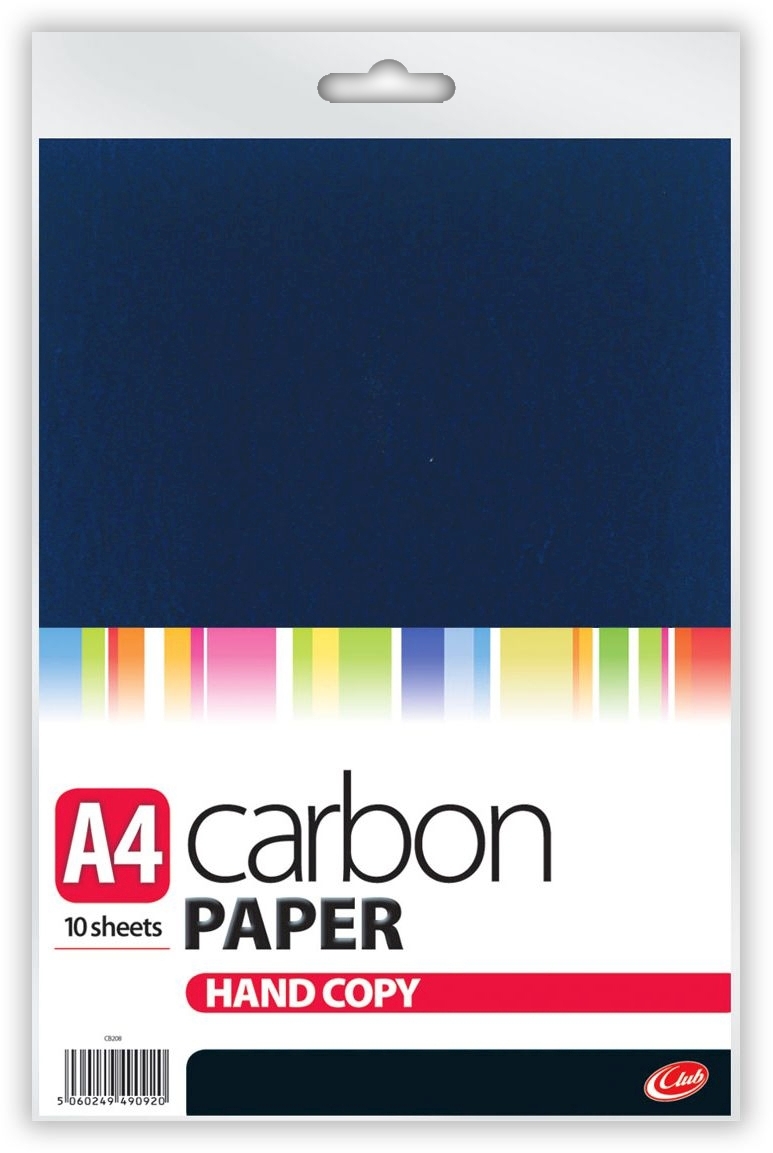 CARBON PAPER,A4 Black 10`s H/pk [Packs Only]