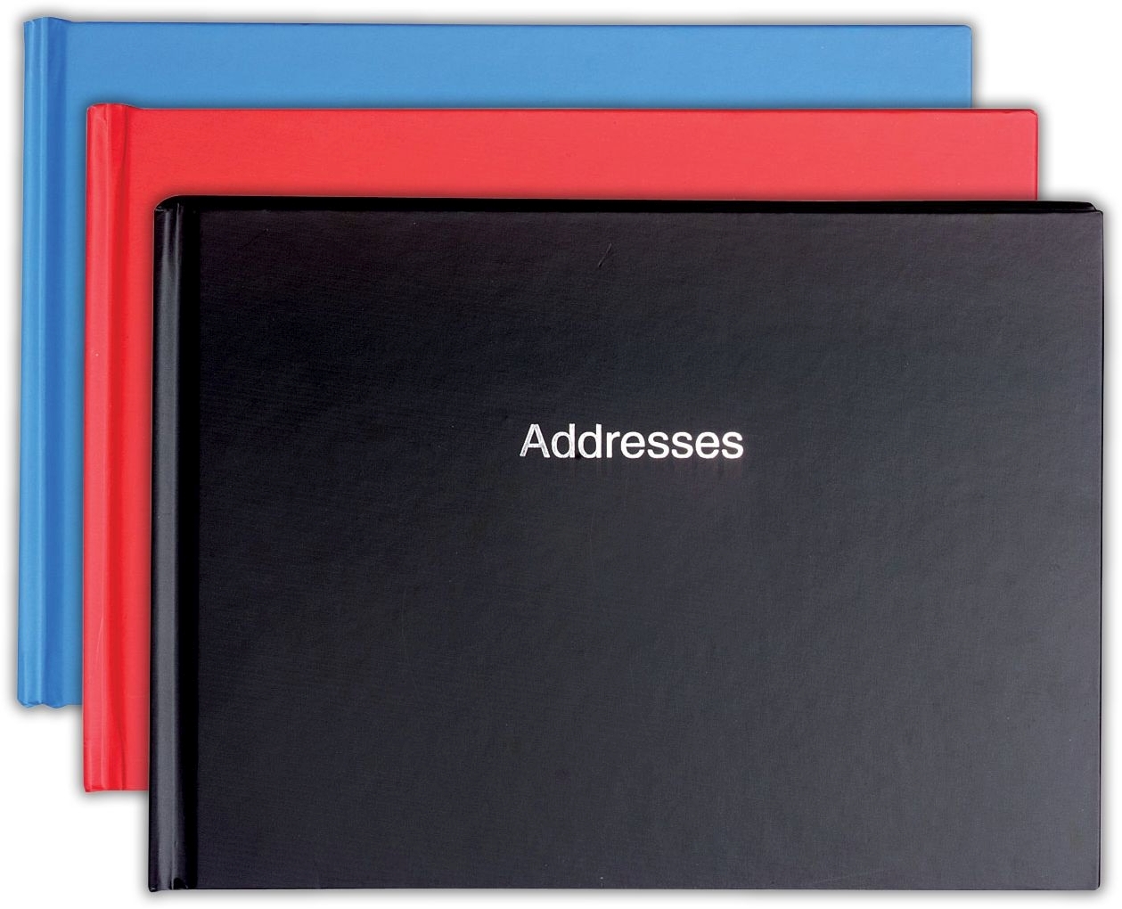 ADDRESS BOOK,Landscape 212x156mm 3Asst(Was £6.49) [Splittable]