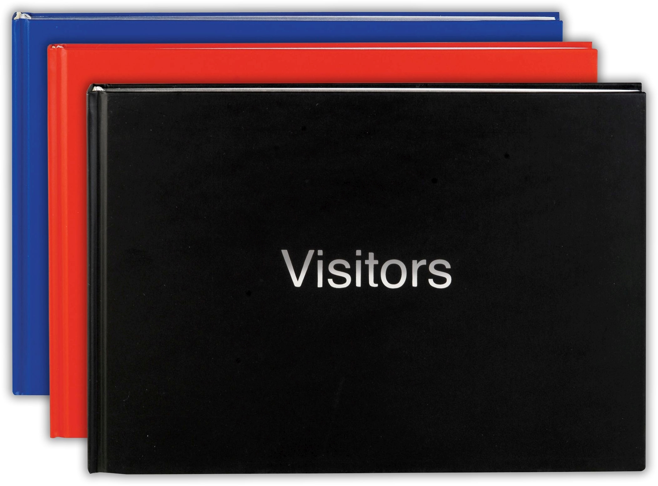 VISITORS BOOK,Asst.Cols 270x205mm [Splittable]