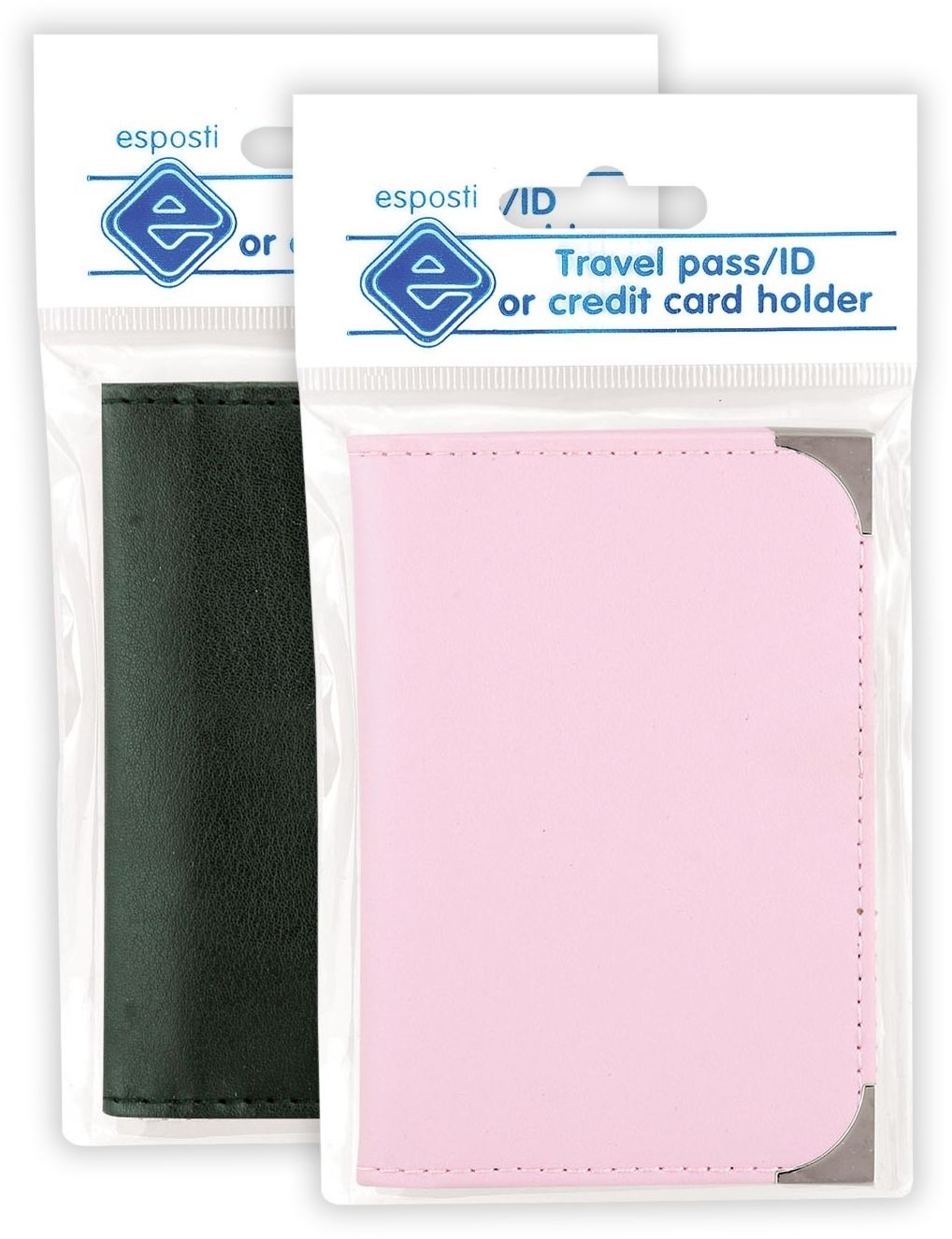 TRAVEL PASS/ID HOLDER,PVC 2 Asst. [Splittable]