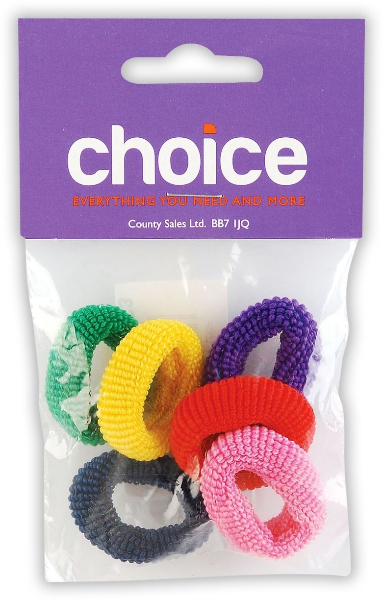 HAIR LOOPS,Plain Terry 6`s I/cd [Packs Only]