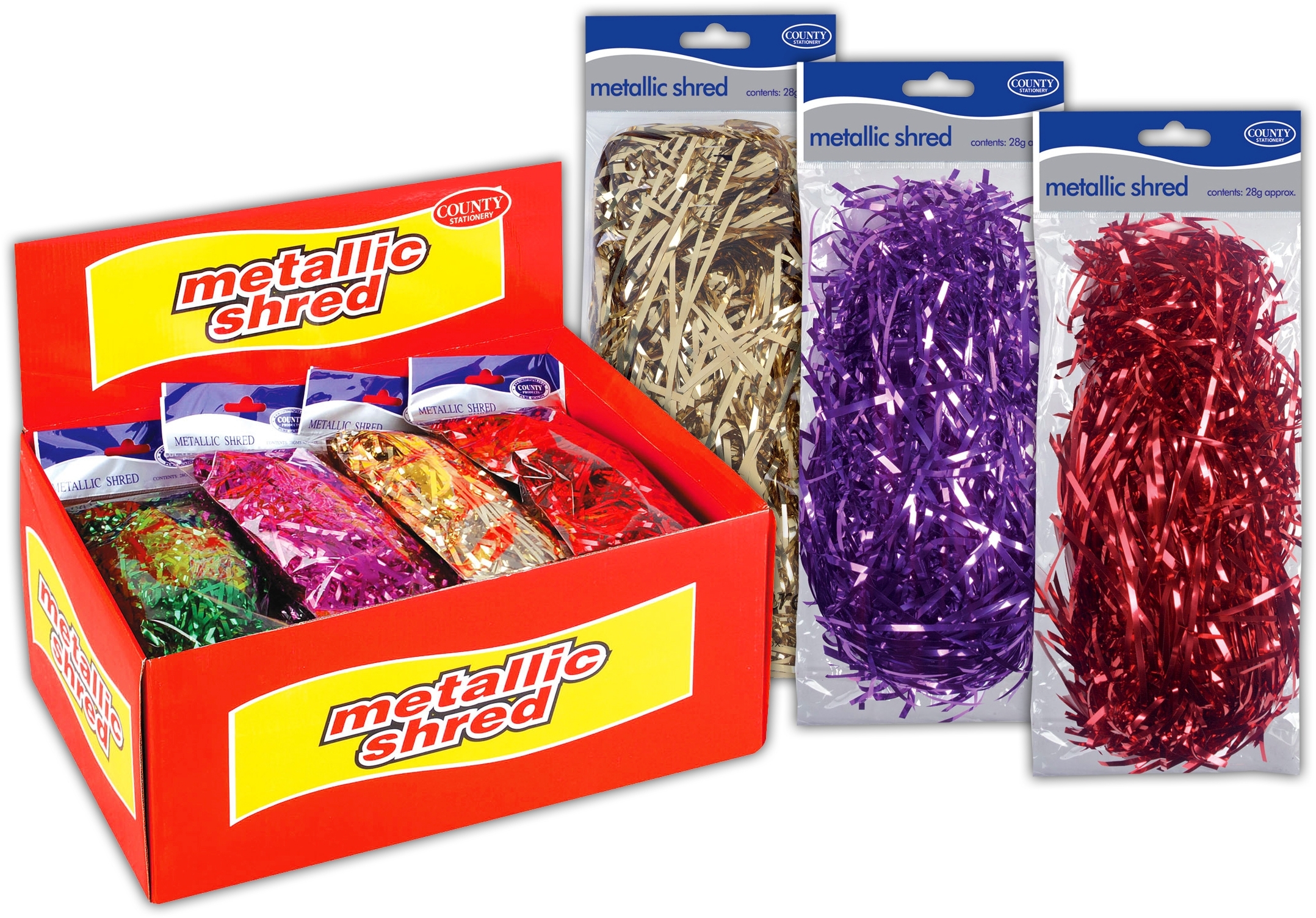 METALLIC SHRED,Asst.Cols [Splittable]