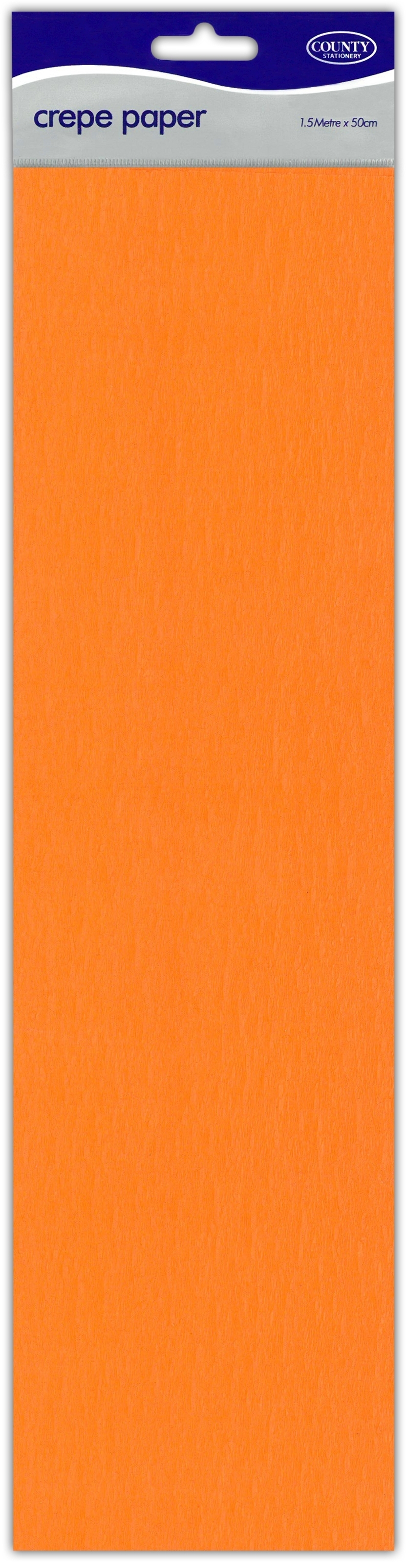 CREPE PAPER,Orange 40% 1.5m H/pk [Packs Only]