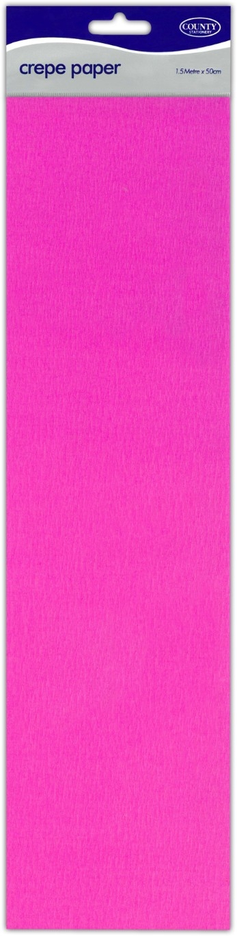 CREPE PAPER,Cerise 40% 1.5m H/pk [Packs Only]