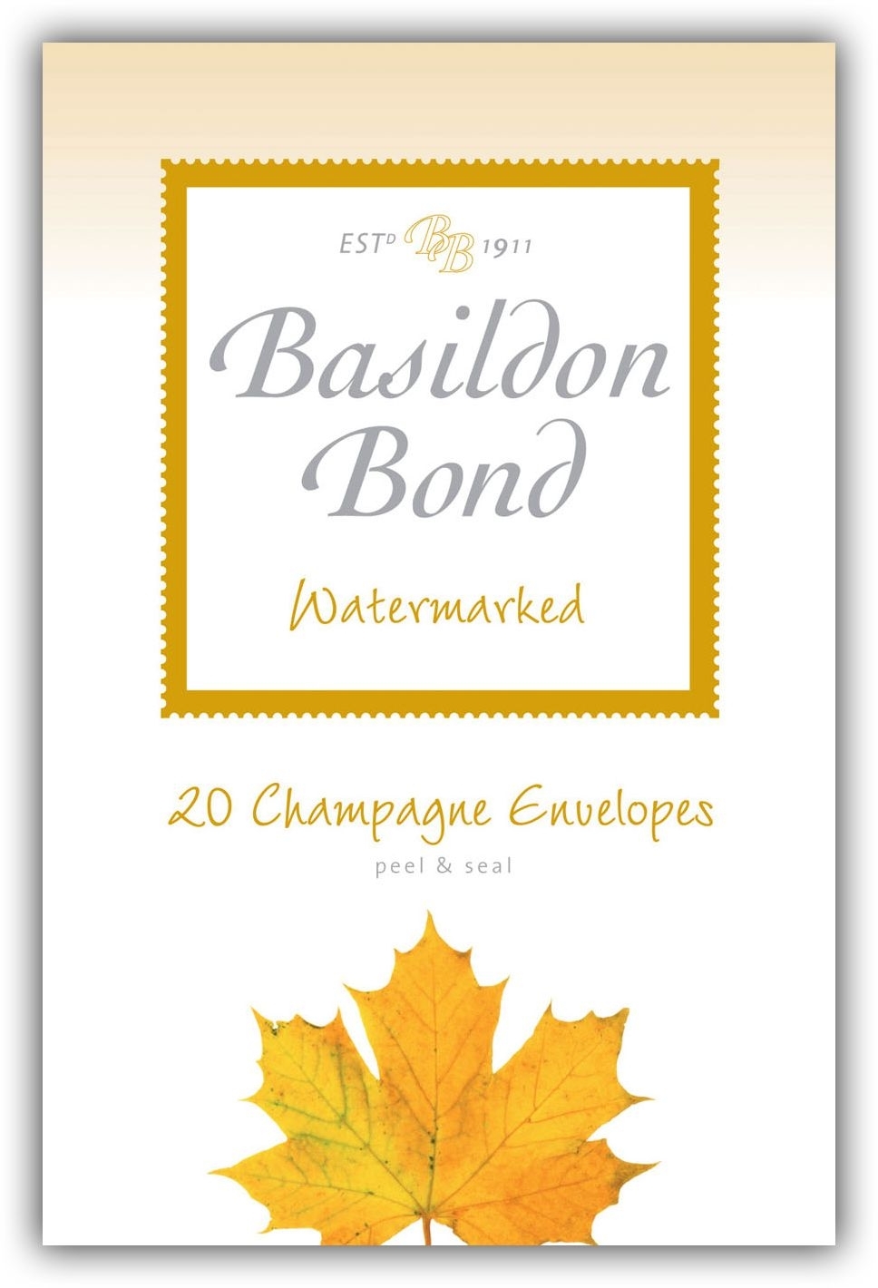 BASILDON BOND,Envelopes No.2 Champagne 20`s (Small) [Packs Only]