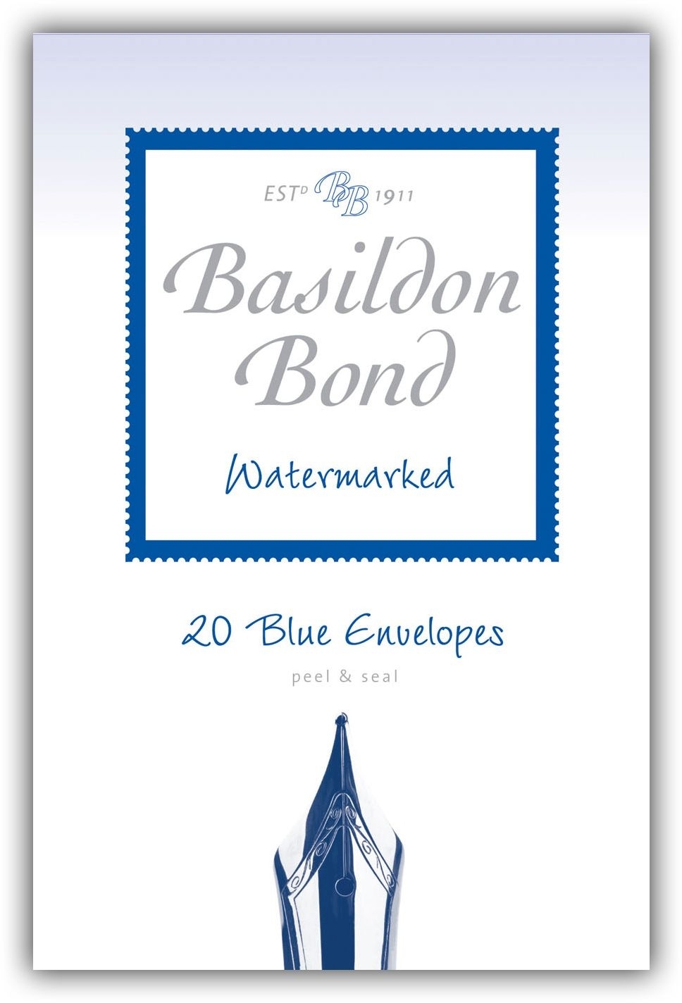 BASILDON BOND,Envelopes No.2 Blue 20`s (Small) [Packs Only]