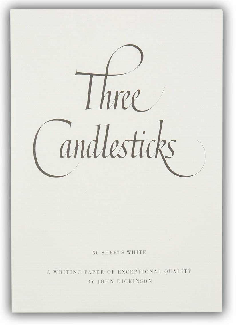 3 CANDLESTICKS PADS,No.3 White 50`s [Packs Only]