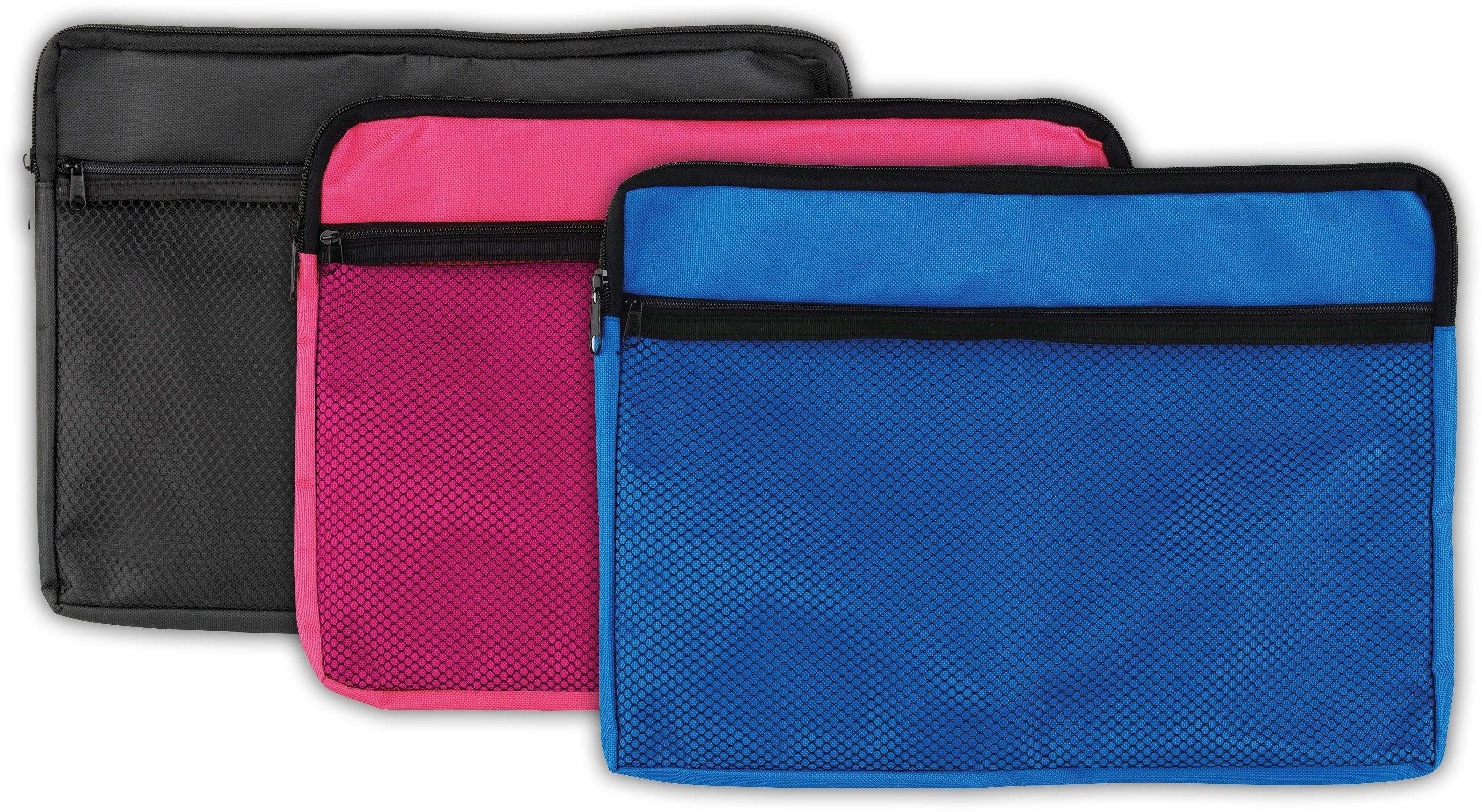 CANVAS NET BAG,+ Zip A4 Side Pocket [Splittable]