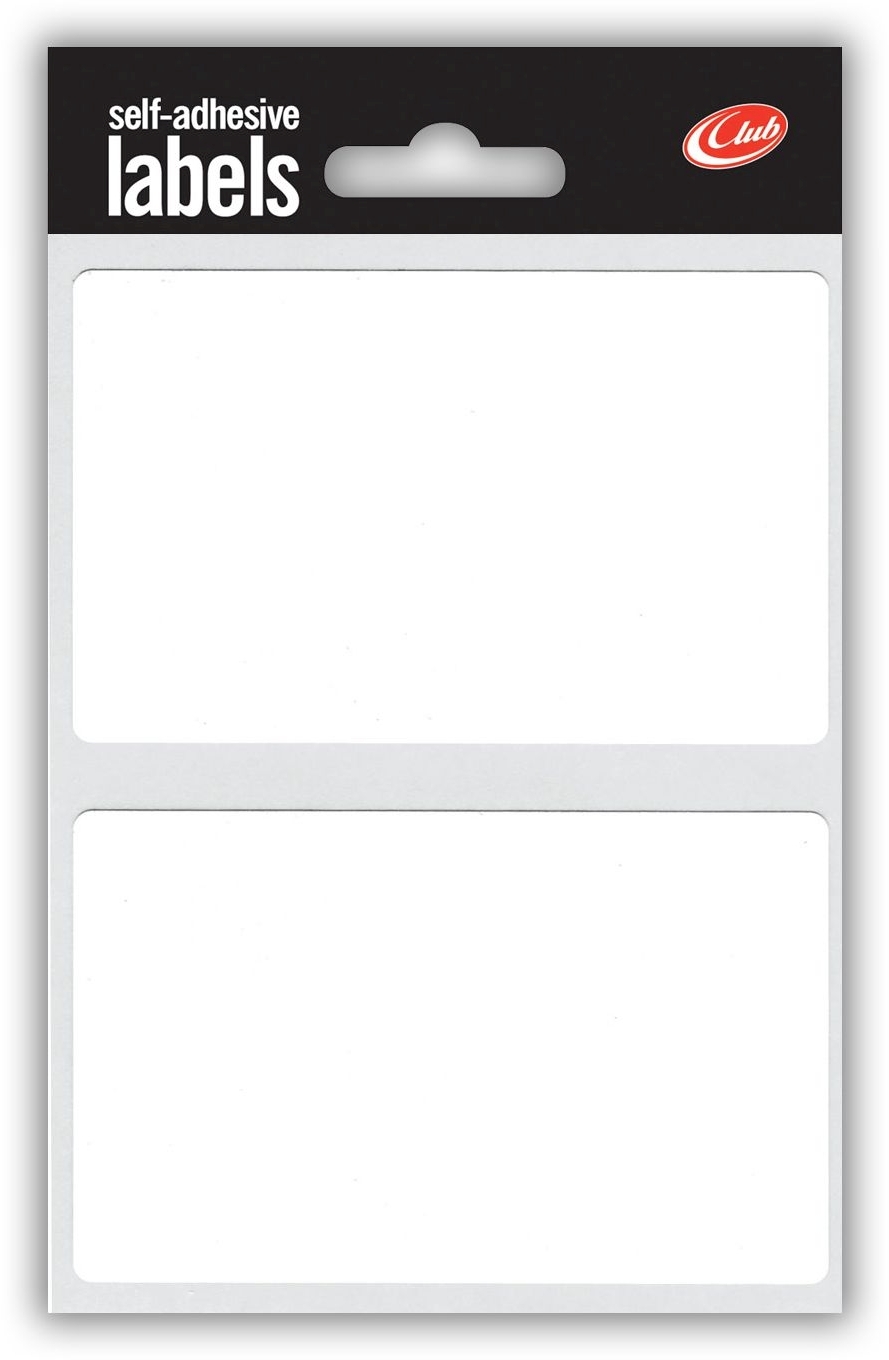 LABEL,S/Adh White 50x80mm H/pk [Packs Only]