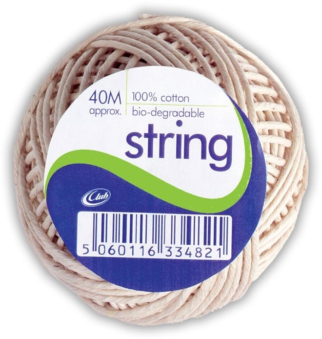 COTTON STRING,Med Ball 40m 66g Shrinkwrapped CB172 [Packs Only]