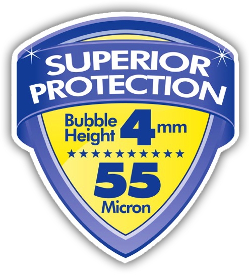 BUBBLE WRAP,10x15 2`s H/pk (254 x 381mm) [Packs Only]