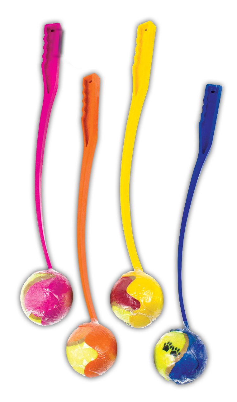 DOG BALL,Thrower Inc.Ball 70cm H/pk [Splittable]