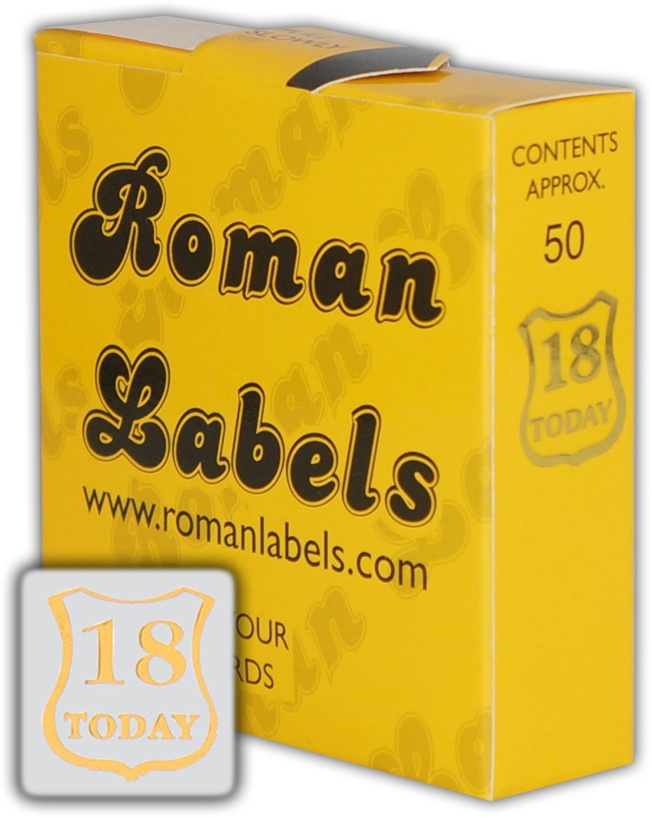 CARD AGE SHIELDS,Gold 18 Today [Packs Only]