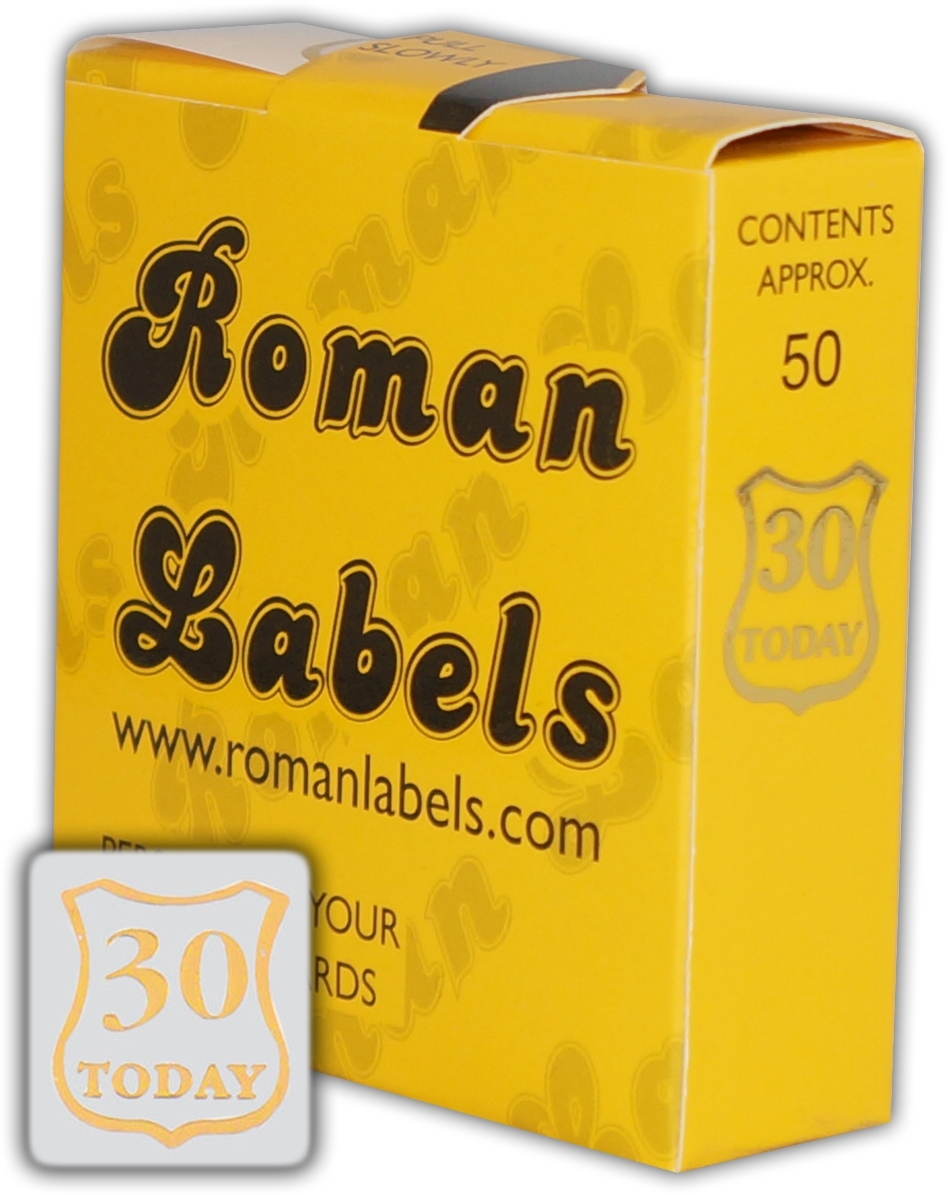 CARD AGE SHIELDS,Gold 30 Today [Packs Only]