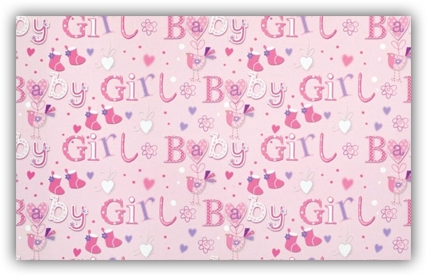 GIFT WRAP,Baby Girl [Packs Only]