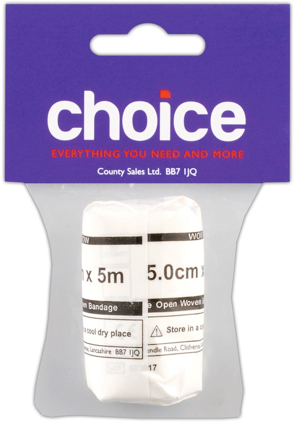 BANDAGE,5cm I/cd [Packs Only]