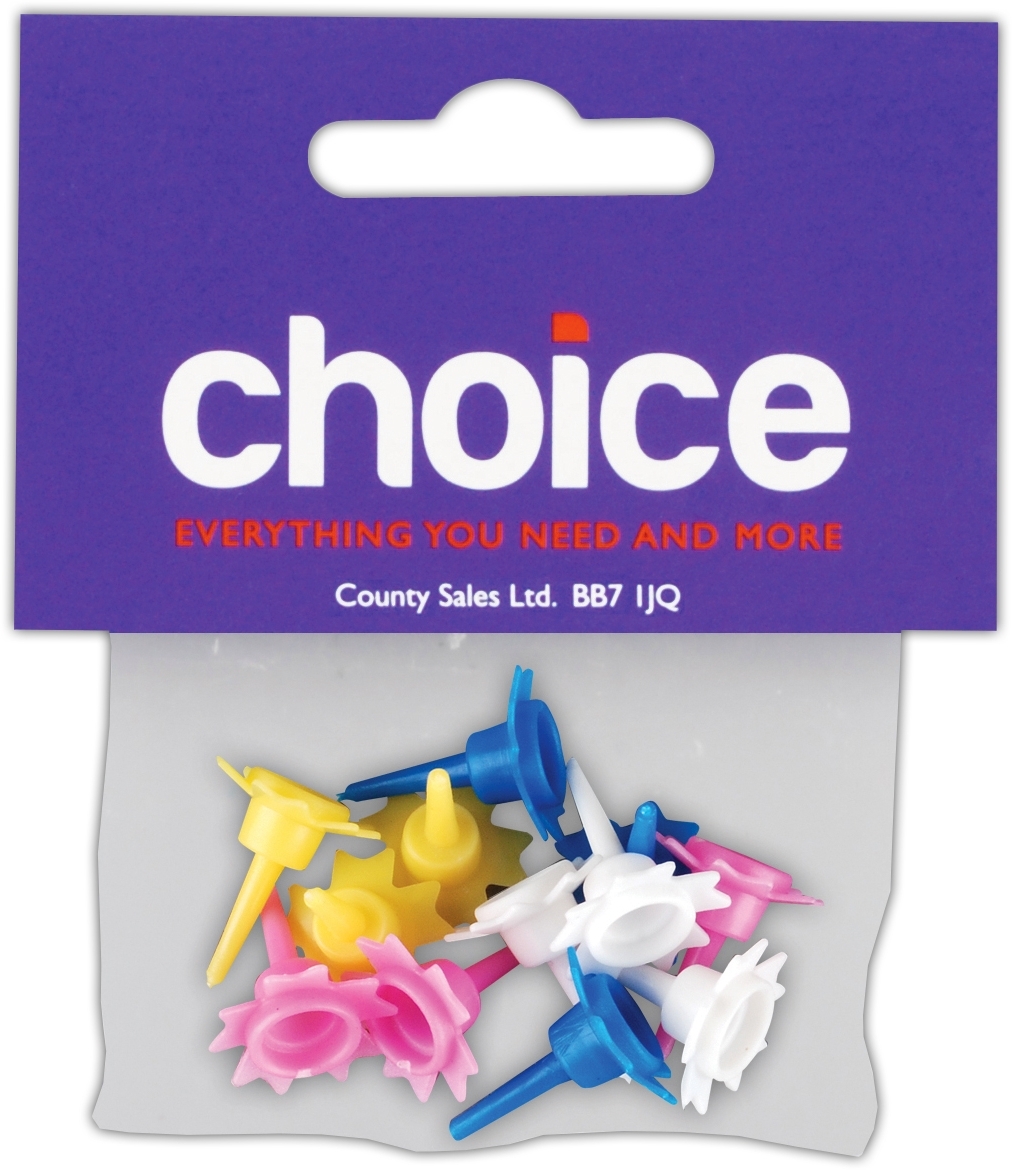 CAKE CANDLE HOLDERS,12`s I/cd [Packs Only]