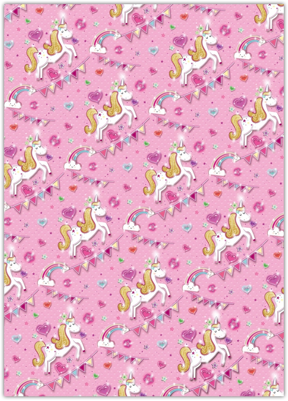GIFT WRAP,Unicorns [Packs Only]