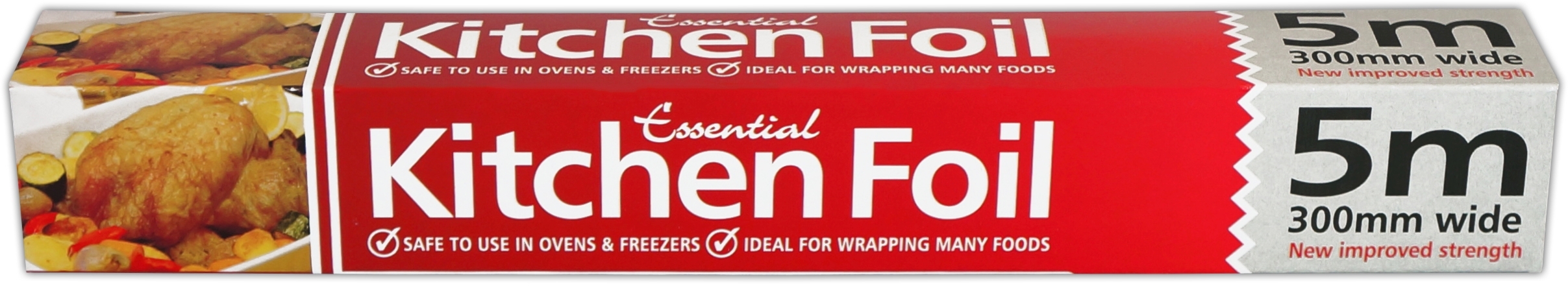 KITCHEN FOIL, 300mm x 5m Boxed [Splittable]