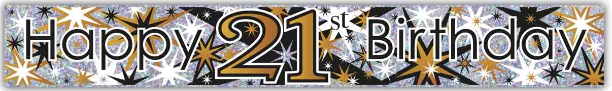 BANNER,Age 21 Unisex Stars [Packs Only]