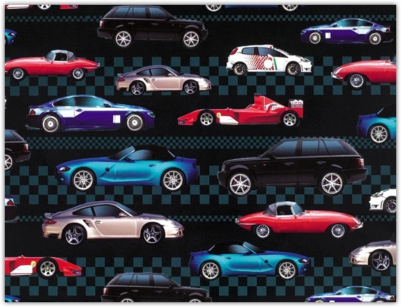 GIFT WRAP,Sports Cars [Packs Only]