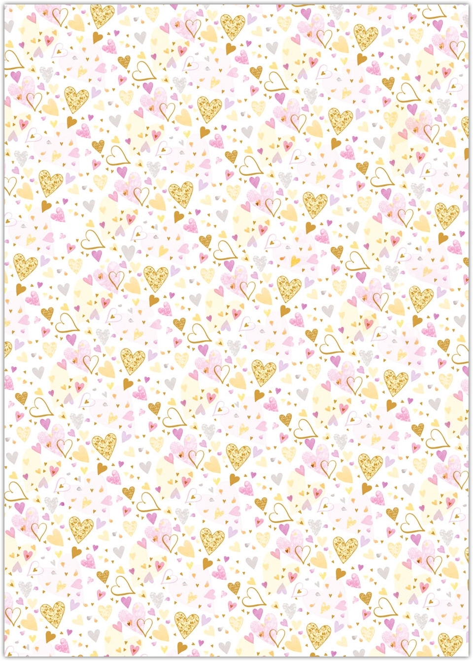 GIFT WRAP,Hearts [Packs Only]