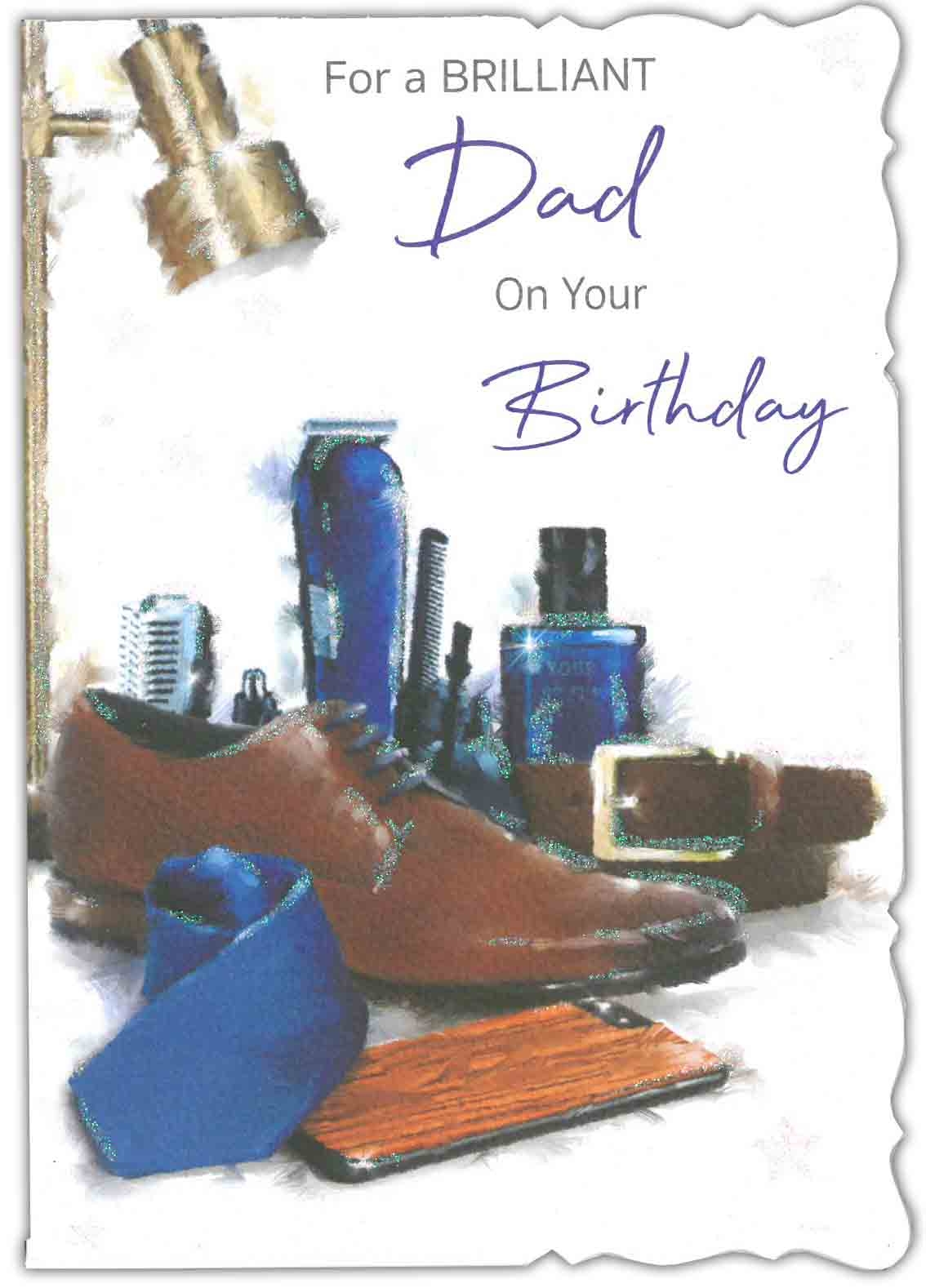 BIRTHDAY CARDS,Dad 6`s Shoes & Grooming (Was 1.15)