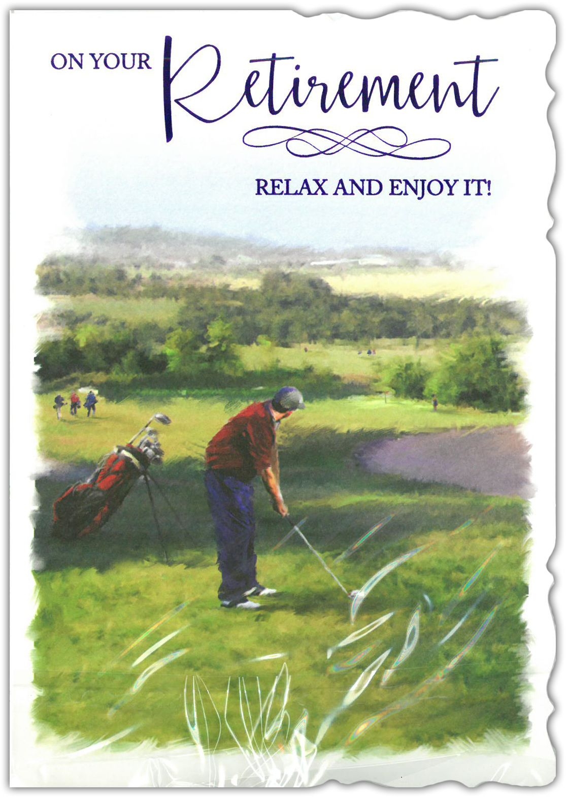 RETIREMENT CARDS,6`s Golf (Was 1.15)