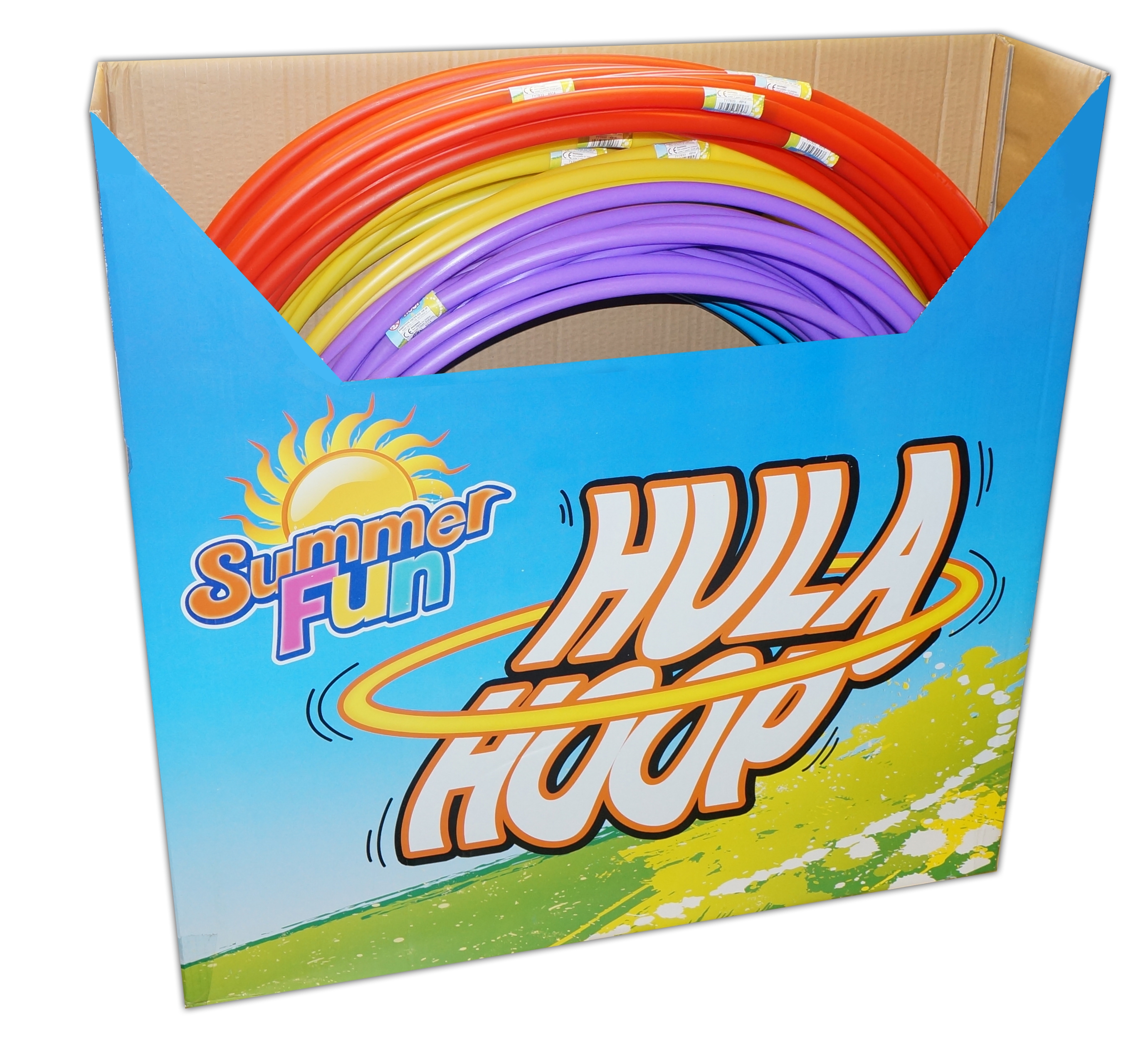 HULA HOOP,Summer Fun, Asst Cols & Sizes FSDU [Packs Only]