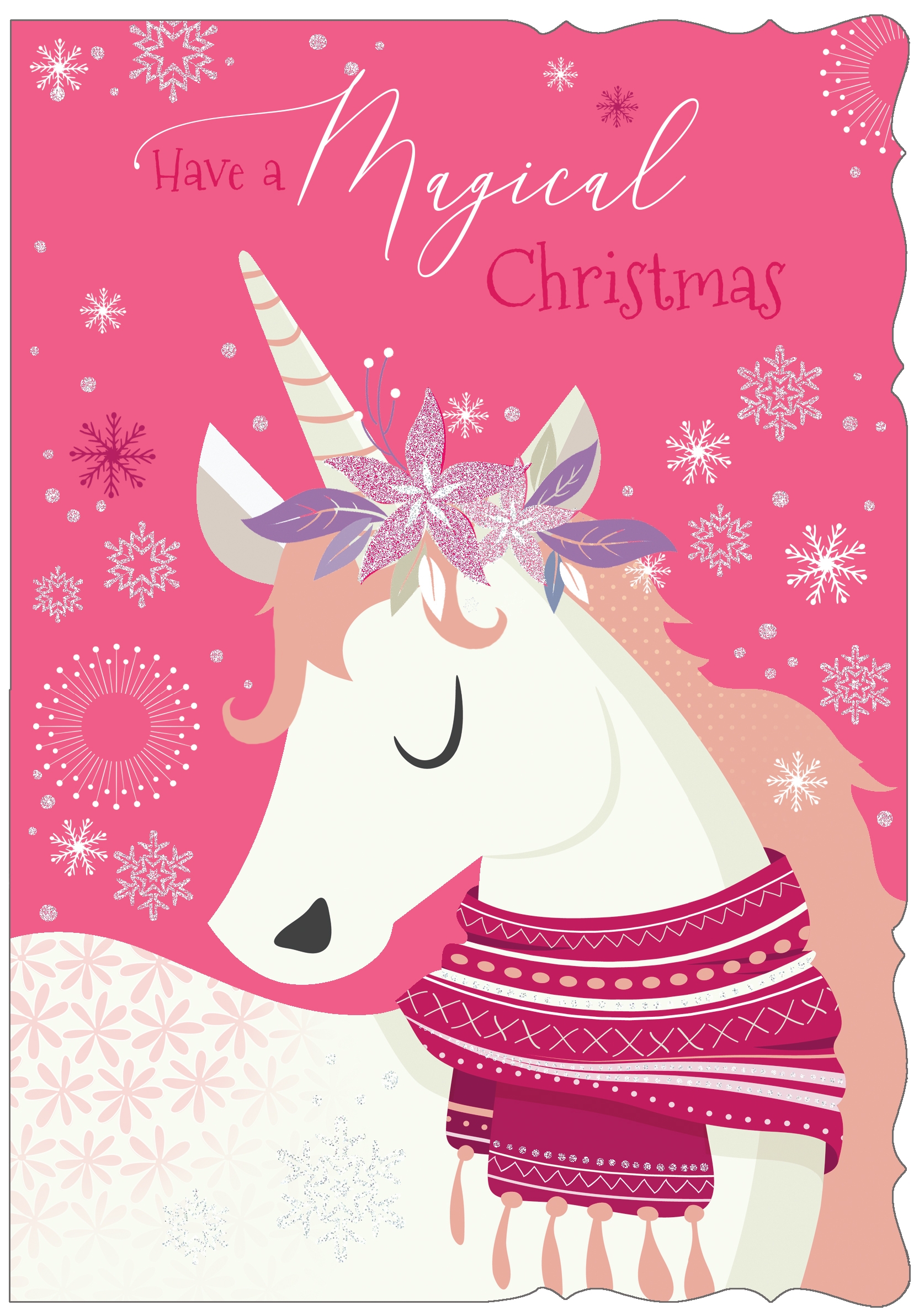 XMAS CARDS,Open 6`s Unicorn (Was 1.15)