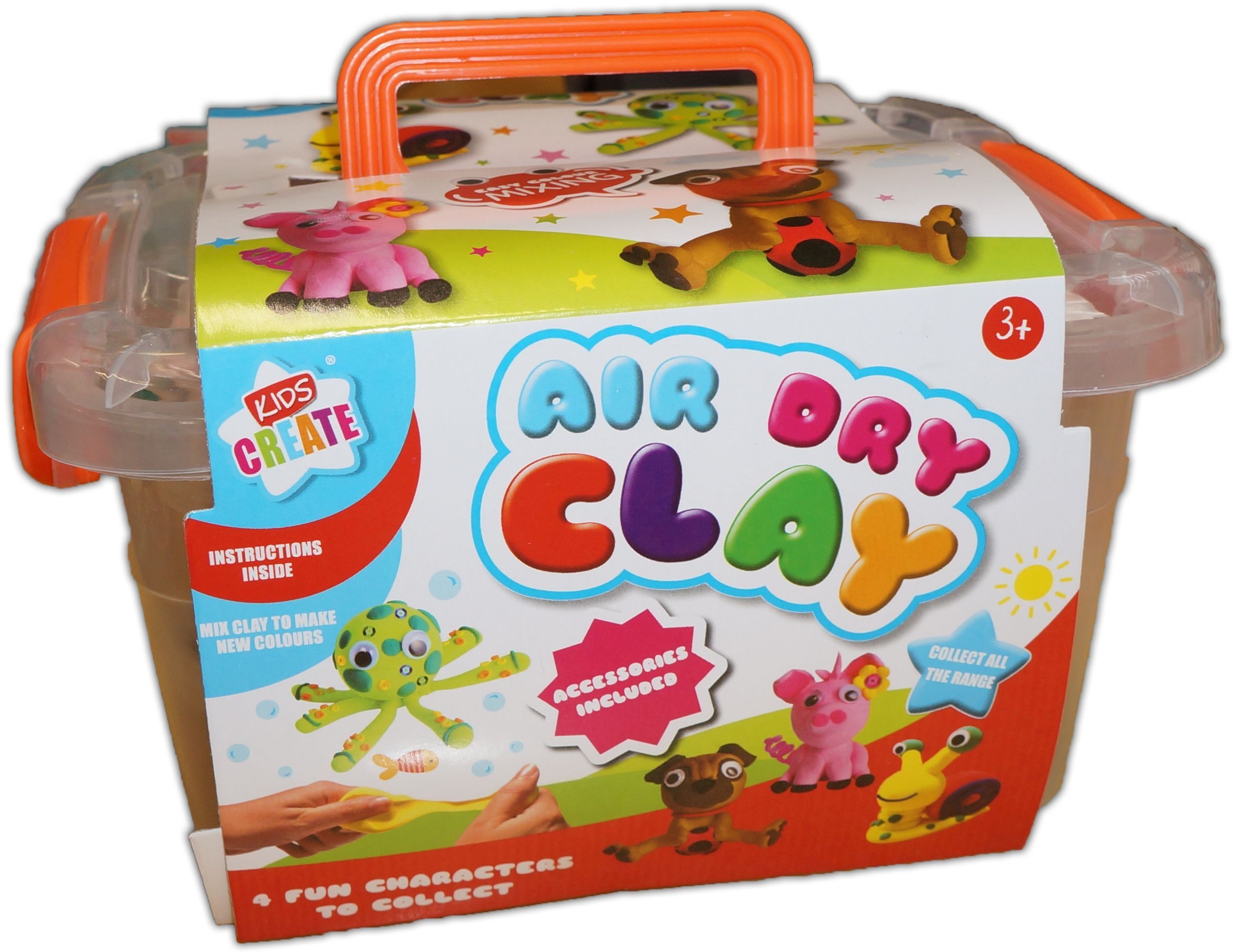 AIR DRY CLAY,Activity Tub with Accessories ARBX [Splittable]