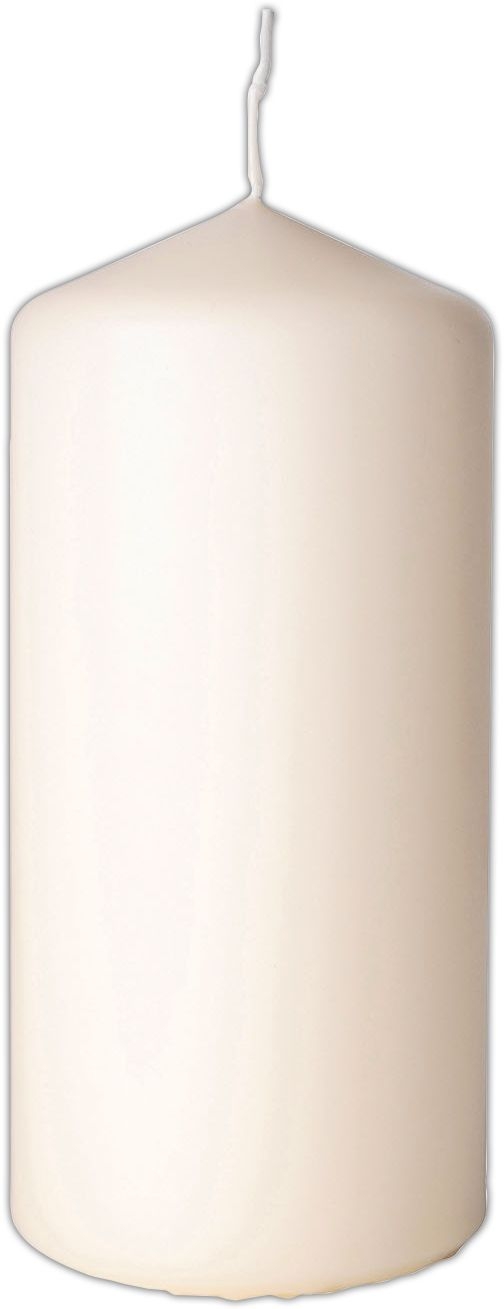 CANDLE,Pillar White 7 x 15cm 62 Hour BurnTime [Splittable]