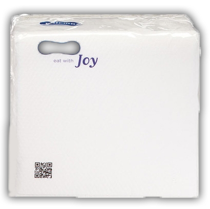 NAPKINS,33cm 1ply White 100`s [Splittable]