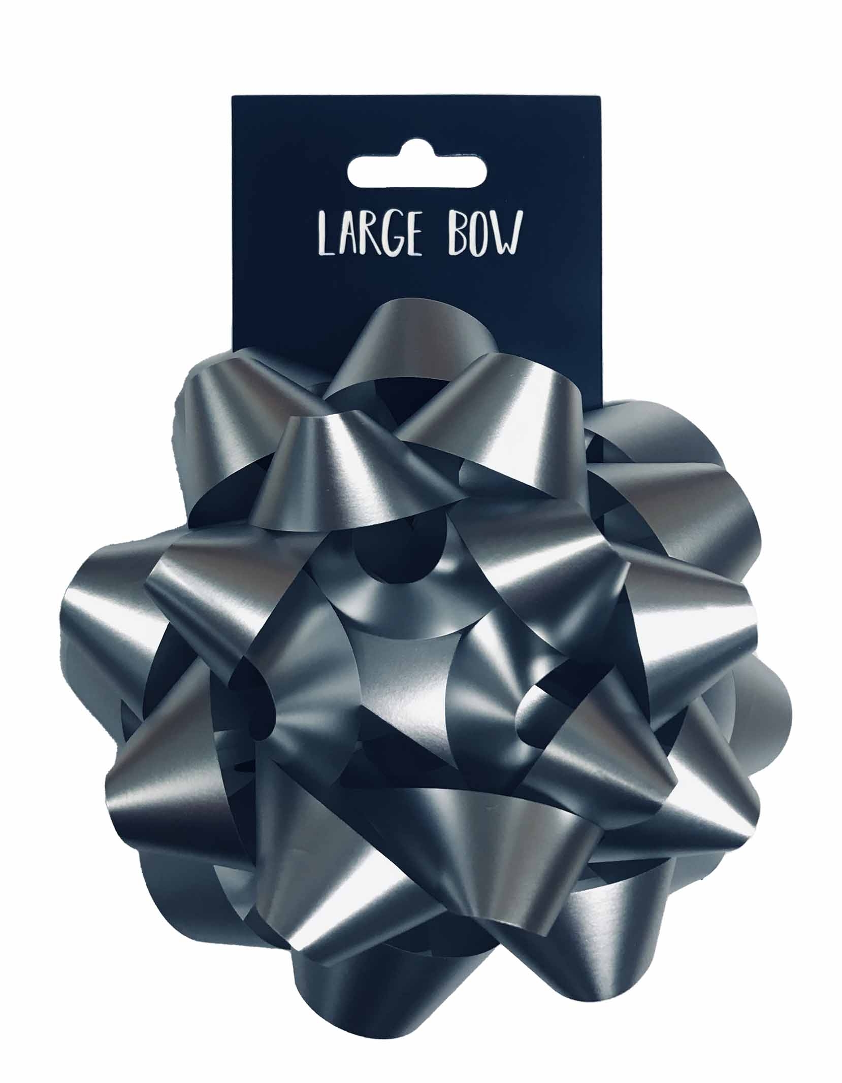 BOW,Luxury Silver 15cm I/cd [Packs Only]