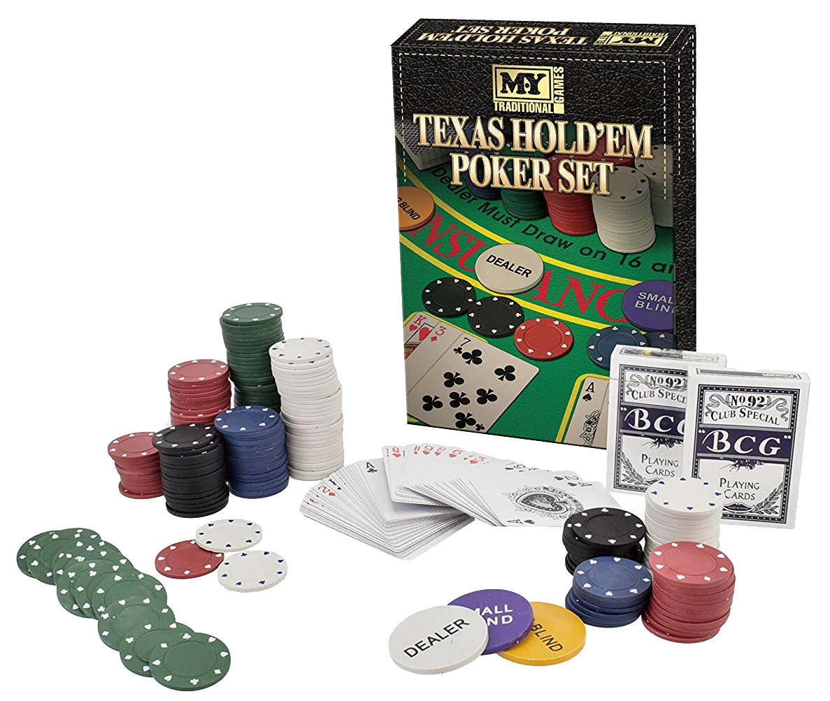 TEXAS HOLD`EM & BLACKJACK SET Boxed [Splittable]