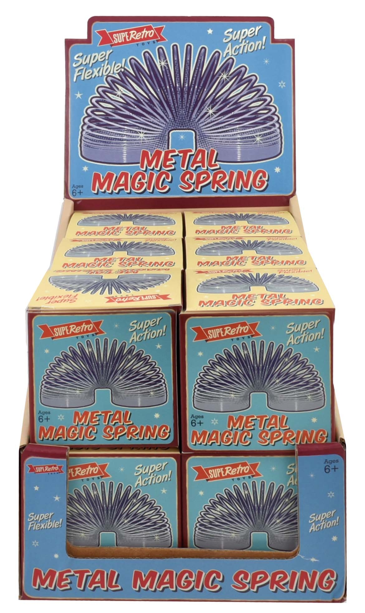 METAL MAGIC SPRING, SUPERETRO, 7cm Bxd.CDU [Splittable]