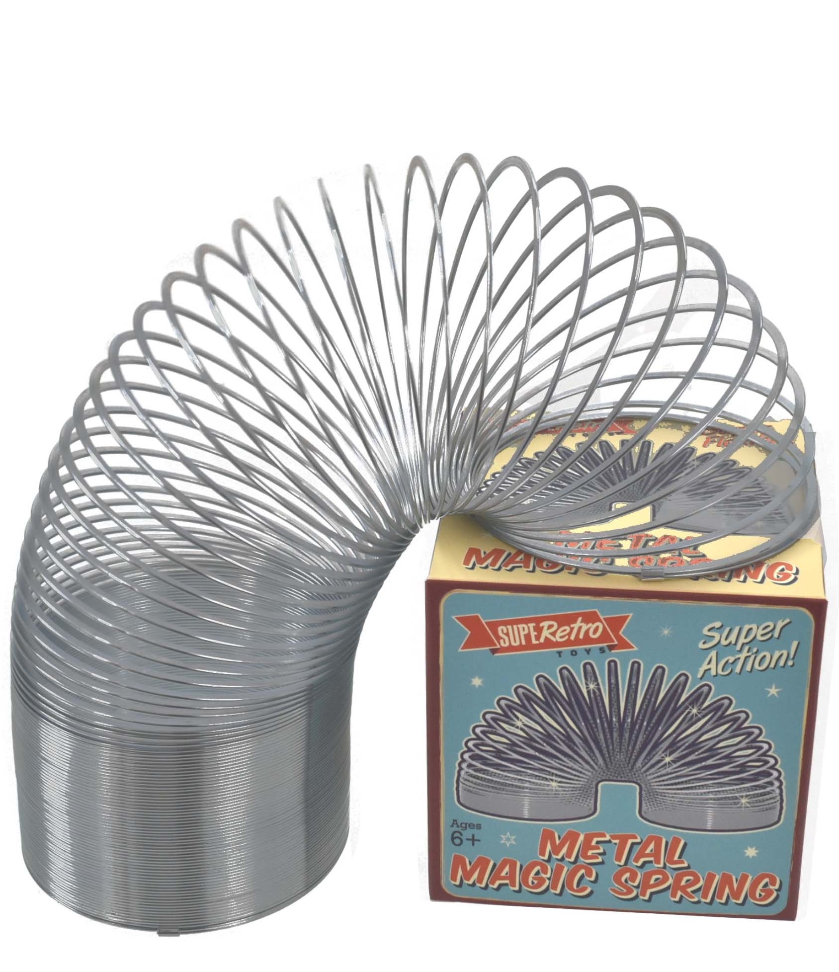 METAL MAGIC SPRING, SUPERETRO, 7cm Bxd.CDU [Splittable]