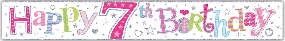 BANNER,Age 7 Girl [Packs Only]